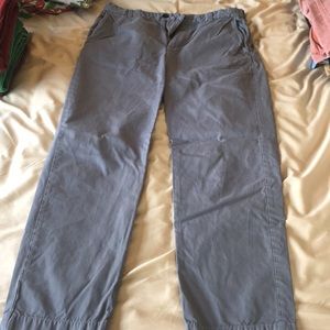 Grey Brooks Brothers Chino Pants